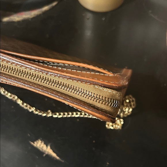 Celine Brown and Tan Crossbody Bag set with Chain and matching wallet - Picture 9 of 16